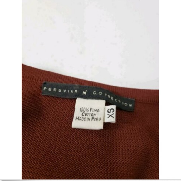 Peruvian Connection Sz XS 100% Pima Cotton… - Picture 5 of 8